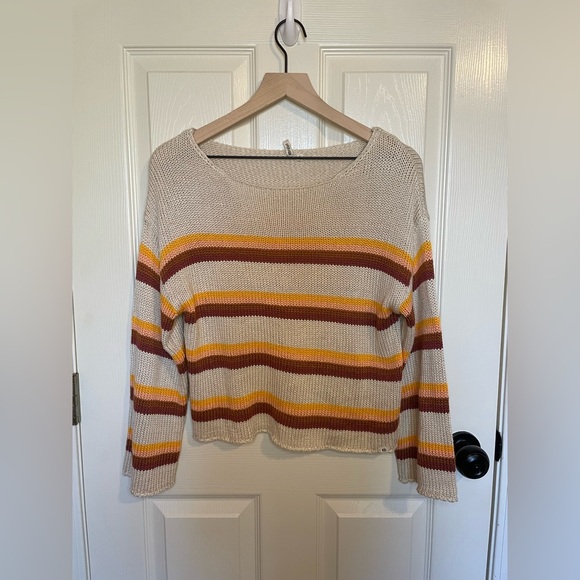Rip Curl Golden Days in Cream Sweater - Picture 2 of 5